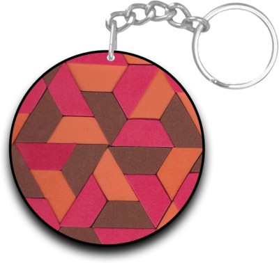 Rhymax Mandala Art Buy 1 and Get 1 Wooden Key Chain