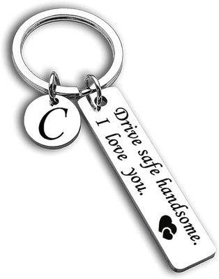 Artisans Crafted Romantic Drive Safe Key Ring Key Chain