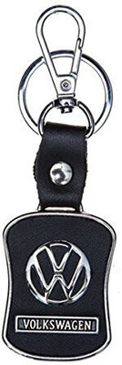 GIKH KeyChain_Volkswagen Car Leather with hook Key Chain