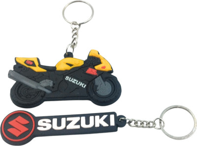 Key Era Suzuki Bike 2pc Key Chain
