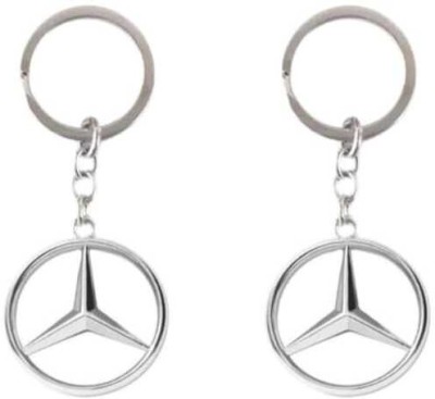 JAINSON MARTIN Combo Of Mercedes Logo Metal Keychain Best Quality Keychain Key Chain