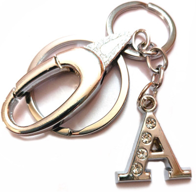 ShopTop Alphabet 'A' keychain with hook Key Chain