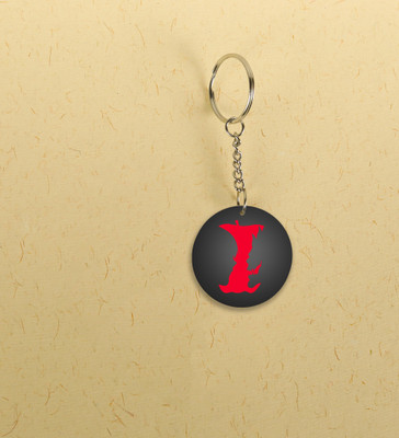 Rushaan Ryuk's Favorite Apple Anime Printed Round Keychains Pack of 2 Key Chain