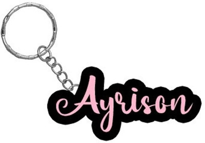 SY Gifts BPK Ayrison Name Keychain Key Chain