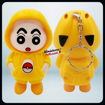 GSV Shinchan Face Expression Changing Keychain – Super Cute_J419 Key Chain