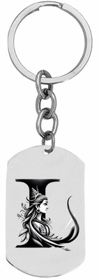Sullery Stainless Steel Alphabet Letter Keychain Initial CharmSullery2025457 Key Chain