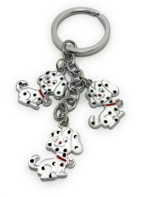 High Choice Cute Dalmatian Puppy Dogs for Dog Lovers Metal Key Chain