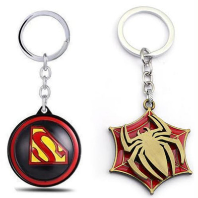 Jainsburys Combo of Superman Rotating keychain & Animal Spider Rotating keychain Key Chain
