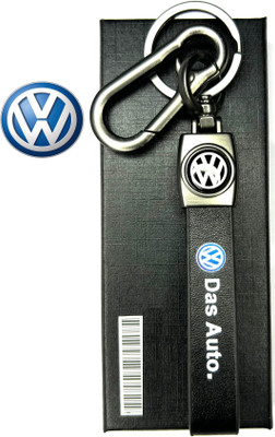 FLAMBE Volkswagen Das Auto car Logo Belt Keychain Key Chain