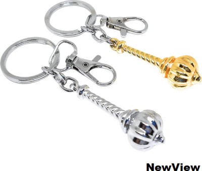 Newview Hanuman Big Gada Keyring Keychain Key Chain