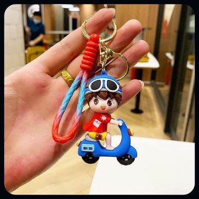 gtrp Action Character 3D Rubber Silicone For Car & Bike 021-New459-A Key Chain