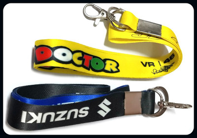 Meeko.com the doctor 46 & suzuki double sided tag bike key chain 01a-A Key Chain