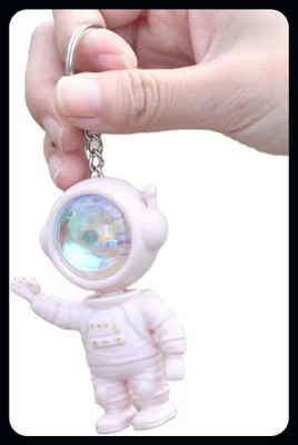 Jainzon Trending Astronaut Sunset Projector light keychain_ak135 Key Chain