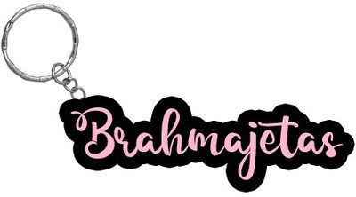 SY Gifts BPK Brahmajetas Name Keychain Key Chain