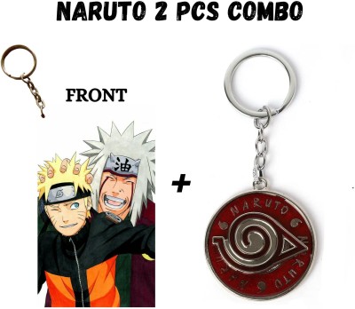 Hariyaali Enterprises LLP Naruto JIRAYA AND NARUTO DUO THAT HELP OTHERS Unique Style 2 pcs Combo Key Chain