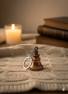 Vishta Mart VM-BELL-BRONZE Key Chain
