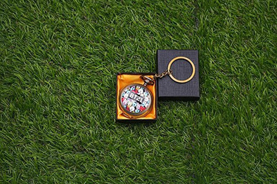 gtrp Pocket Watch Beautiful Designer Vintage Keychain Metal Key Chain