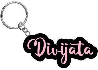 SY Gifts BPK Divijata Name Keychain Key Chain