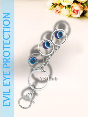VS Club EVILEYE_BLUE_3RING Key Chain