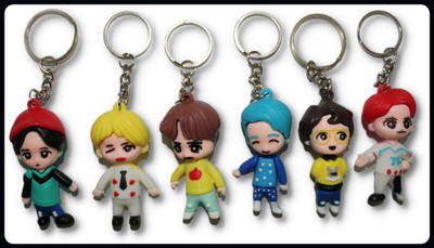 MAG BEE BTS Army - Model 1- Pack of 6-Premium Key Chain