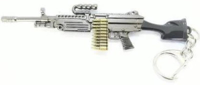 GKCH keychain-PUBG THEME PREMIUM AWM M249 Key Chain