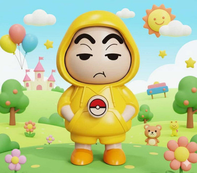 GUNNU Face Changing Keychain with 3 Expressions 3D Cartoon Character Toy Key Holder .3 Key Chain