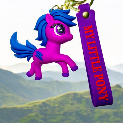 SSAppliances MY LITTLE PONY 3D CHARTOON CHARACTER SILICON KEY CHAIN | BEST GIFT FOR GIRLS | Key Chain