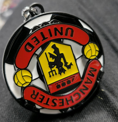 mik MANCHESTER UNITED Football SPINNER METAL Key Chain