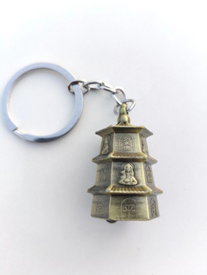 Achyuta Tibetan Keychain a guardian bell or a similar good luck charm Key Chain