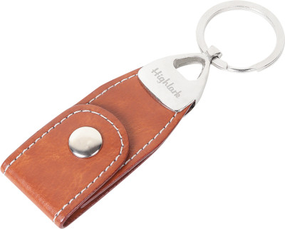 Highlark Belt Loop Leather Keyring & Keychain | Key Chain for Home, Office, Bike & Car Key Chain
