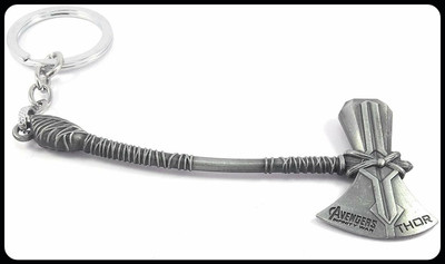 gtrp Top_Keychain King Silver Avengers Infinity War Thor Axe Keychain Key Chain