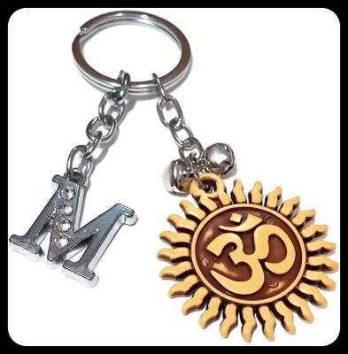 Meeko.com M letter with Plastic OM key chain 01-jj151 Key Chain
