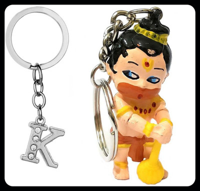 Meeko.com letter K & chota bali 02b Premium Key Chain