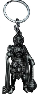 MISMIL Hindu Lord Bajrangbali Hanuman idol Anjaneya God of Devotion Locket With Chain Key Chain