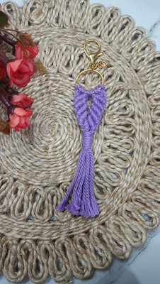Kalasri Macrame Sea Shell Key Chain