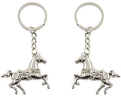 ShopTop Combo Set of Horse High Quality Metal Key Chain Key Chain