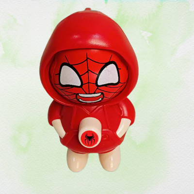 BITWEAVE Spider-Man Face-Changing Keychain Action Figure, Ideal for Kids Key Chain