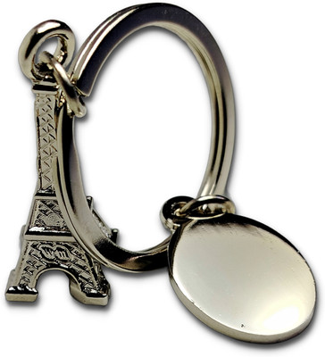 swagtreg Elegant Eiffel Tower Keychain with Round Pendant – Paris Souvenir Gift for bags Key Chain