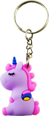 Gifteuo Cute Unicorn Keychain for Girls & Boys | Key Chain for Bags, Car Keys & Gifts Key Chain