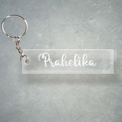 SY Gifts Prahelika T Name Keychain F1 8983 Key Chain