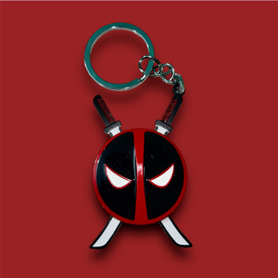 SHOPPERSCLUB Deadpool Spinner Keychain key with 360 rotation Key Chain
