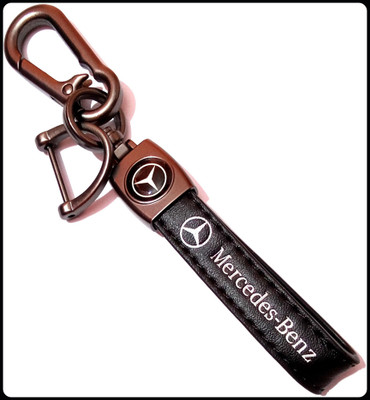 gtrp Trendy-Key chains for Mercedes Remote hook leather Benz Key Chain