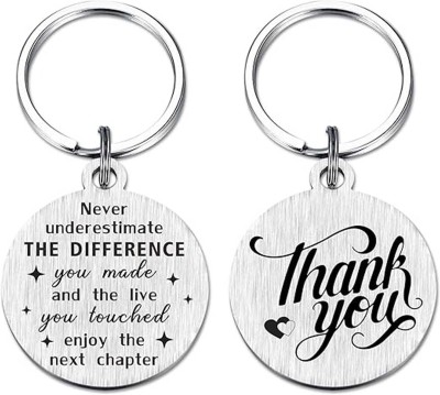 Sullery Thank You Never Underestimate The Difference Keychain SulleryKeyS16 Key Chain