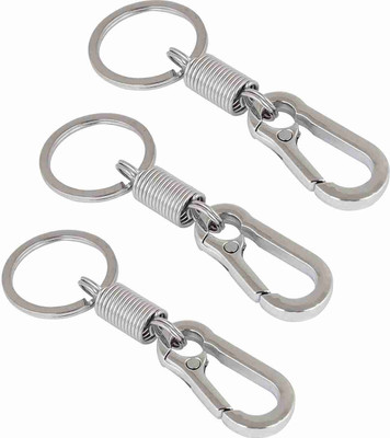 JAINSON MARTIN Combo of 3 piece Spring hook keychain Key Chain