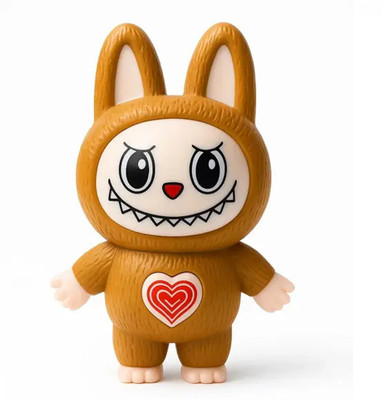 Hespa Doll Face Changing 3D Cartoon Keychain ABS Material Toy for Bags & Cars Key Chain