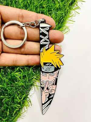 gtrp Trendy Metal Anime Katana Keychain for boys Key Chain