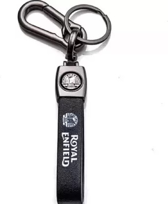 Filsfa Best Quality Leather Royal Enfield Key Chain For Bike And Car Key Chain