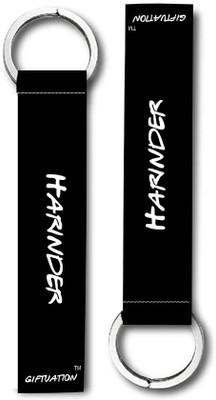 GIFTUATION Harinder I will be there for you / Pack of 2 lanyard Keychain Key Chain
