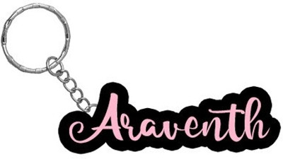 SY Gifts BPK Araventh Name Keychain Key Chain