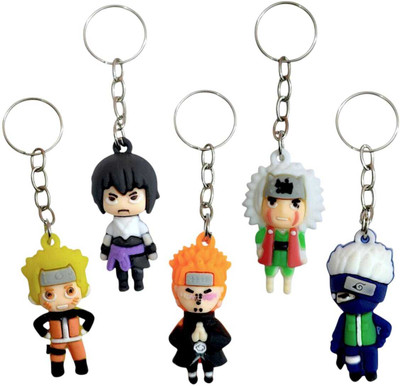 Tera13 3D Keychain For Gift, Naru-To Keyring For Men, Key-Ring For Bike Car, Keyring & Key Chain